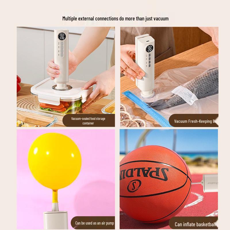 Automatic Dual-Use Vacuum Sealer for Dry & Wet Food Preservation
