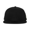 59FIFTY BASIC FITTED Einfache Leere Grundlegende Einfache Mütze Kappe Schwarz Gold [New Era] [BLANK CAP] (7-3/8 (ca. 58,7 cm))