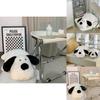 Cute Black And White Pug Dog Plush Toy For Girls, Perfect Bed Companion Best Gift For Besties' Birthday