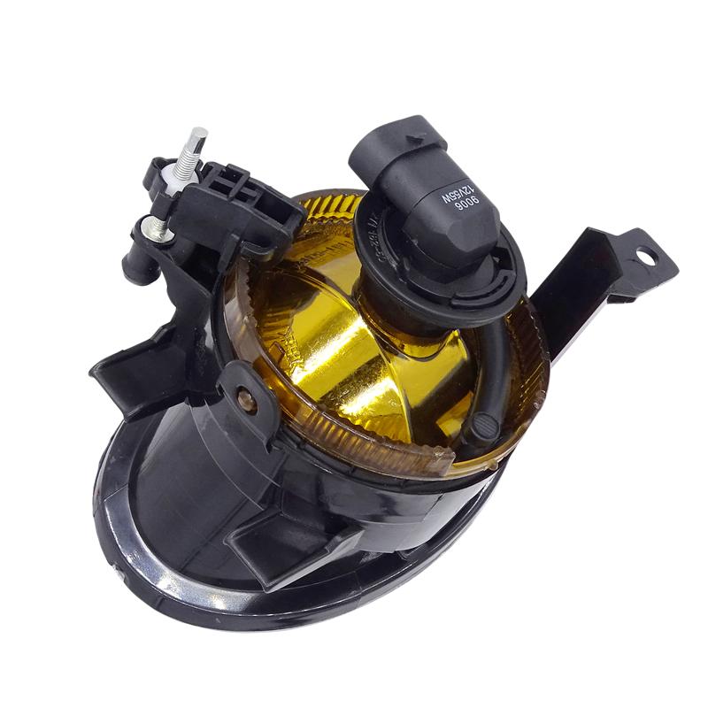 1 Pair Car Fog Lights Front Lower Bumper Daytime Running Driving Fog Lamp Fit for VW Touareg 2011-2014 Golf 6 2009-2013