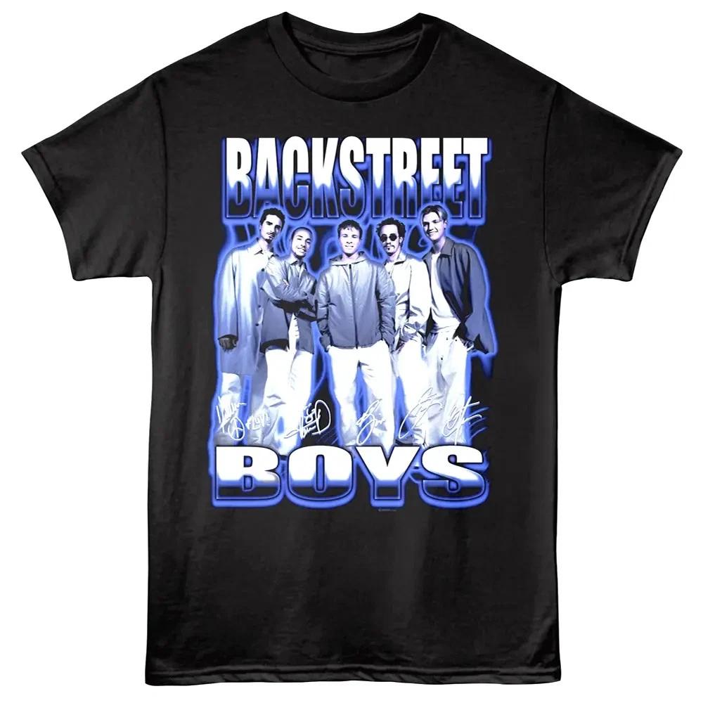 Backstreet Boys Glowing Autographs Men s T-Shirt S