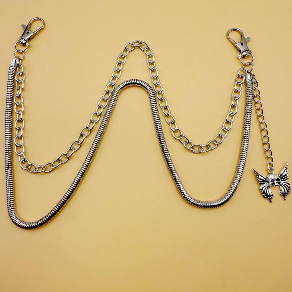 European and American Jewelry New Decorative Waist Chain Punk Chain Hip Hop Trouser Chain