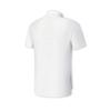 Fila Tennis Solid Color Sports Texture High-End Minimalist Short Sleeve Polo Men Polo Bright-White A11M433107FWT