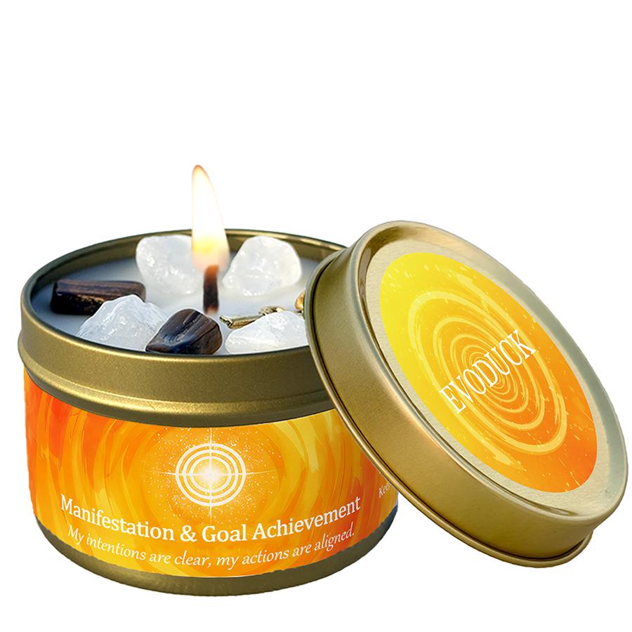 Lemon&Peppermint Scented Candle | Ideal Gift for Couples,Handmade candle gift for Halloween, friends, Christmas Gift for Him,Her