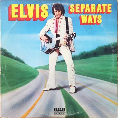 LP Record ELVIS  Separate Ways CAS2611 PICKWICK 1972 US Rock Used
