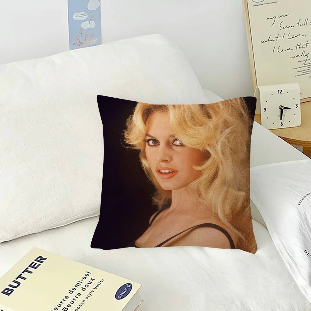 Schönheit B-Brigitte B-Bardot-S Kissenbezug Kissenhülle Kissenbezug Wohnzimmer Sofa Heimdekoration Kundenspezifisch