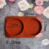Large Silicone Baking Mold DIY Chocolate Cookie Cake Mold Round Silicone Mold  Homemade Soap
