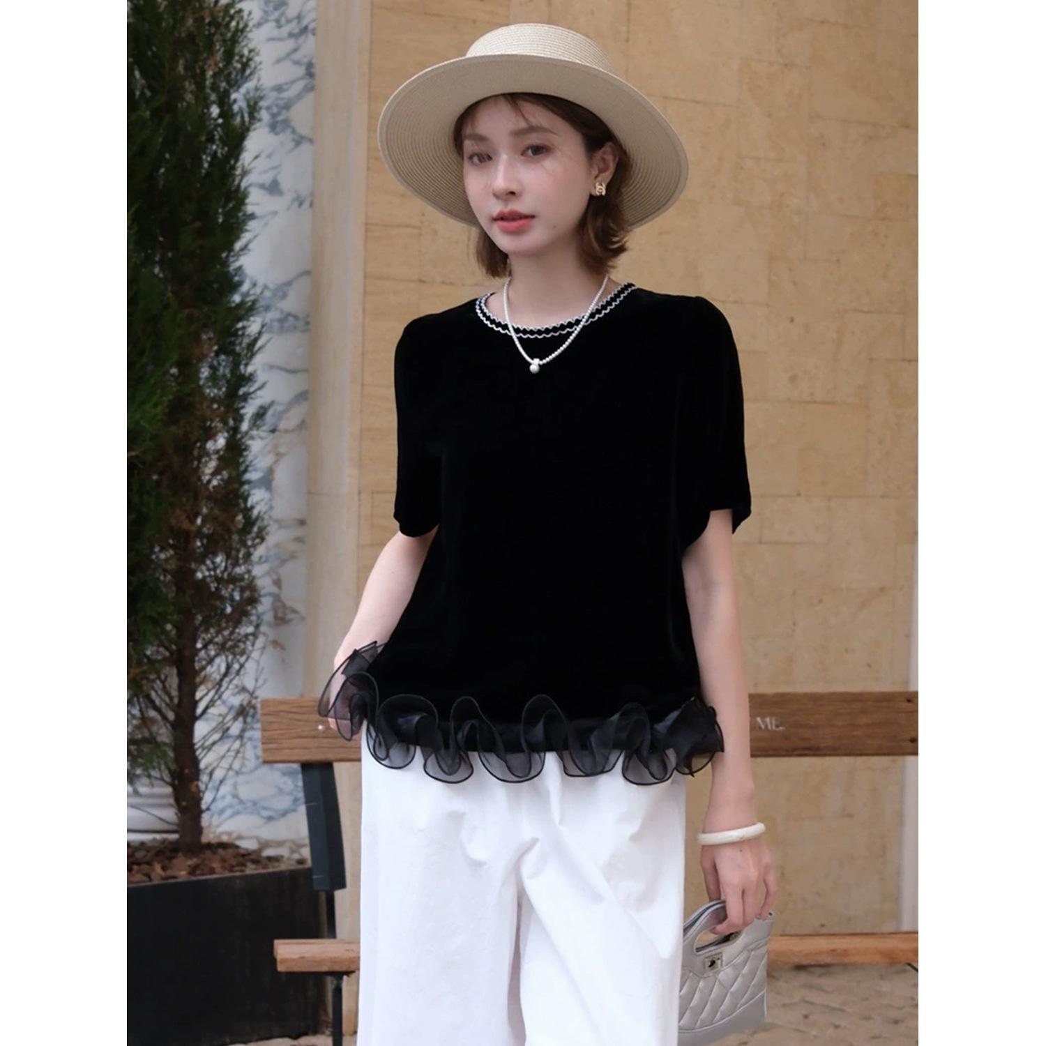 

Clearance Sale: Elegant Mulberry Silk & Acetate Shirt Tops - High-Quality, Amazing Value for Spring/Autumn. S