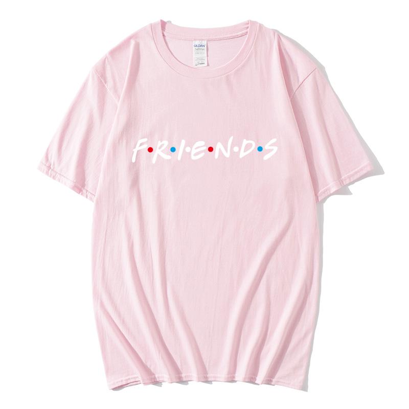Fashion Friends Tshirt Femme Alphabet Print Graphic Tshirt Mens Melanin Black Girl Friends TV Show Tshirt Cute Tshir