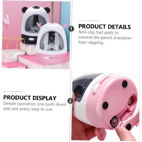 EXCEART Electric Pencil Sharpener Eye Liner Pencil Sharpeners Pencil Sharpeners Handheld Vertical Pencil Sharpener Personal Pencil Sharpener Pupils