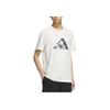 Adidas Camo Sport Style Series Brand Logo Panda Short Sleeve T-Shirt Men Tops White KC3372