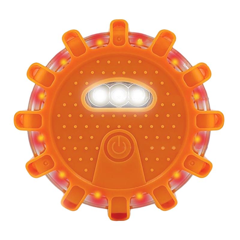 Road Usb-C Fault Emergency Rescue Warning Led Emergency Light Roadside Warning Safety Beacon Flash Disc Flare Set Magnetic Base