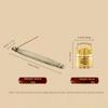 Classical Design Hollow Out Incense Burner Elegant Style Hollow Out Pattern Metal Incense Burner Metal Material