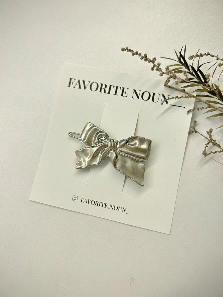 Favoritenoun Vintage Ribbon_Silver
