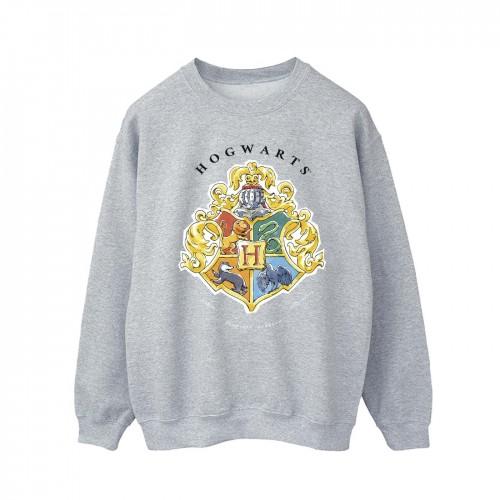 HARRY POTTER Mens Hogwarts School Emblem Sweatshirt