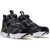 Reebok Instapump Fury Fabric Comfortable Low-Top Lifestyle Sneakers Women Sneakers Black FV0406