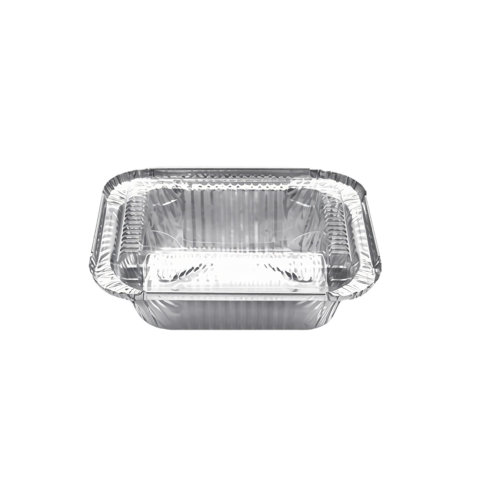 Rectangular Aluminum Foil Container Disposable Foil Tray for Cooking Baking Roasting and Food Storage Oven Safe one size