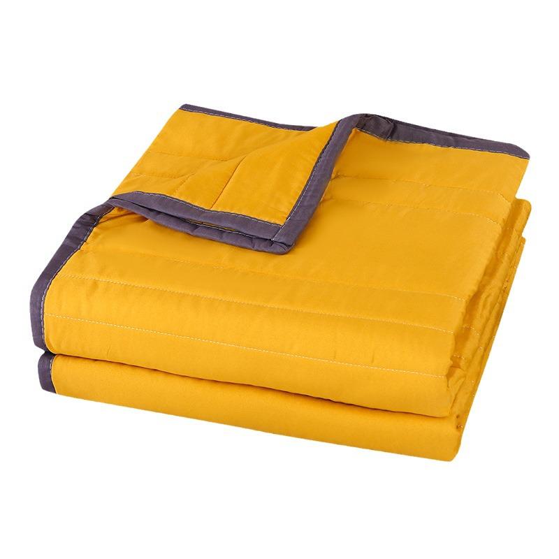 Washable Cotton Lightweight Quilt for Spring, Summer & Autumn - Available in Single & Double Sizes for Children & Students