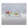 Glass Reindeer Chopstick Rest - Christmas Winter Tableware Accessory, 4.1cm
