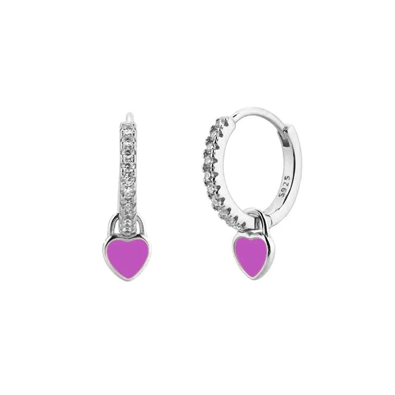 CRMYA Copper Gold Plated Earring Set For Women Color CZ Zircon Piercing Clip Hoop Dangle Earrings For Women Jewelry Wholesale