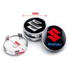 YOTA6 4pcs 56MM 60MM Car Emblem Wheel Hub Center Cap Badge Covers Sticker Styling For Suzuki SX4 SWIFT Alto Liane Vitara Jimny S-Cross