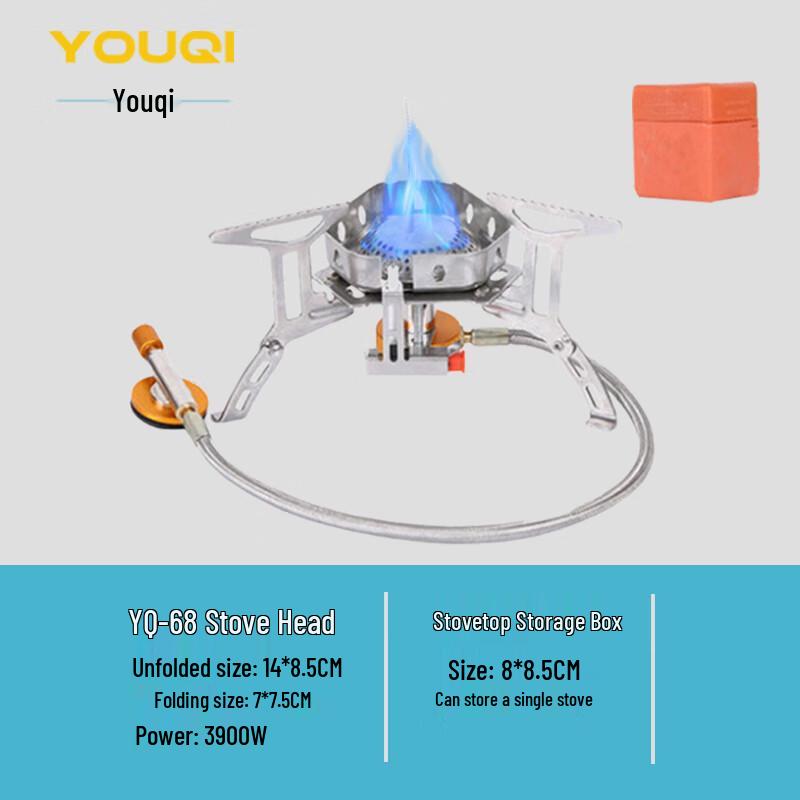 Youqi YQ-68 Portable Outdoor Camping Gas Stove