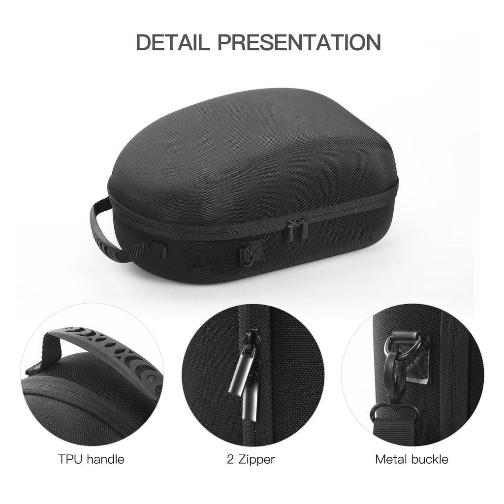 Travel Carrying Case for 3 VR Glasses Gaming Headset Controllers Device Accessories Shockproof EVA Storage Bag