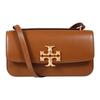 Eleanor Signature Double T Logo Leather Small Shoulder Crossbody Bag Women Bags Brown 89644-909