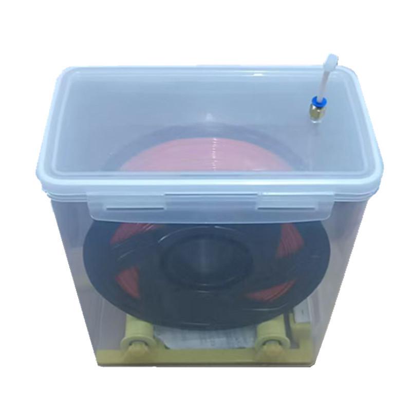 Uniwersalne pudełko do suszenia filamentu do drukarki 3D - 1 kg, odporne na wilgoć, do przechowywania PLA, PETG, TPU, Nylonu, ABS