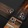 Luxury Vintage Wood Grain Pattern Phone Case Cover for iPhone 17 16 15 14 13 12 11 Pro Max 17 Air Plus Shockproof Soft TPU Shell