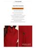 Women's Extra Long Stand Collar 100% Wool Coat - Double-Faced, Loose Fit, Fashionable Autumn/Winter Wear