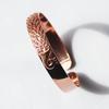 1Women's Pure Copper Bracelet, Cuff Bracelet Suitable for Daily Wear and Party Gifts, Pure Copper Without Coating