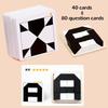 Non-Toxic Montessori Geometric Shape Puzzles Building Blocks Wooden 3D Jigsaw Puzzle Kids Educational Logical Thinking Training Game Gifts
