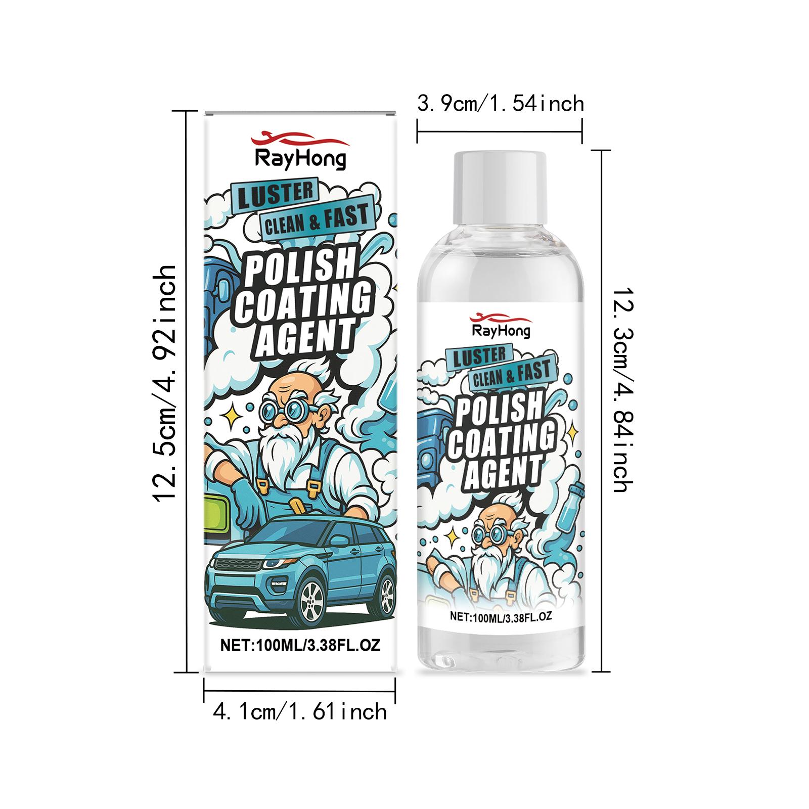 

Средство для покрытия автомобиля Водоотталкивающее Противообрастающее средство Средство для покрытия, придающее блеск и ухаживающее за автомобильной краской Подходит для общих моделей POLISHES