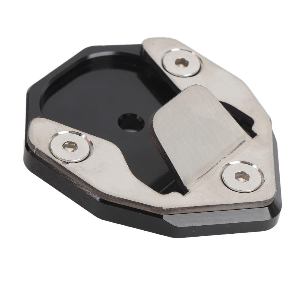 Motorcycle Kickstand Pad Aluminum Alloy Motorcycle Kickstand Foot Side Stand Extension Plate for Himalayan SCRAM 411