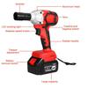 800N.M 288VF Max Brushless Impact Wrench 15000mAh Li-ion Battery Brushless Motor Electric Wrench Power Tool With Charger Sleeve+Charger