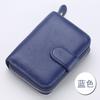 Genuine Leather RFID Blocking Wallet Men Women Short Slim Card Holder ID Case With Zipper