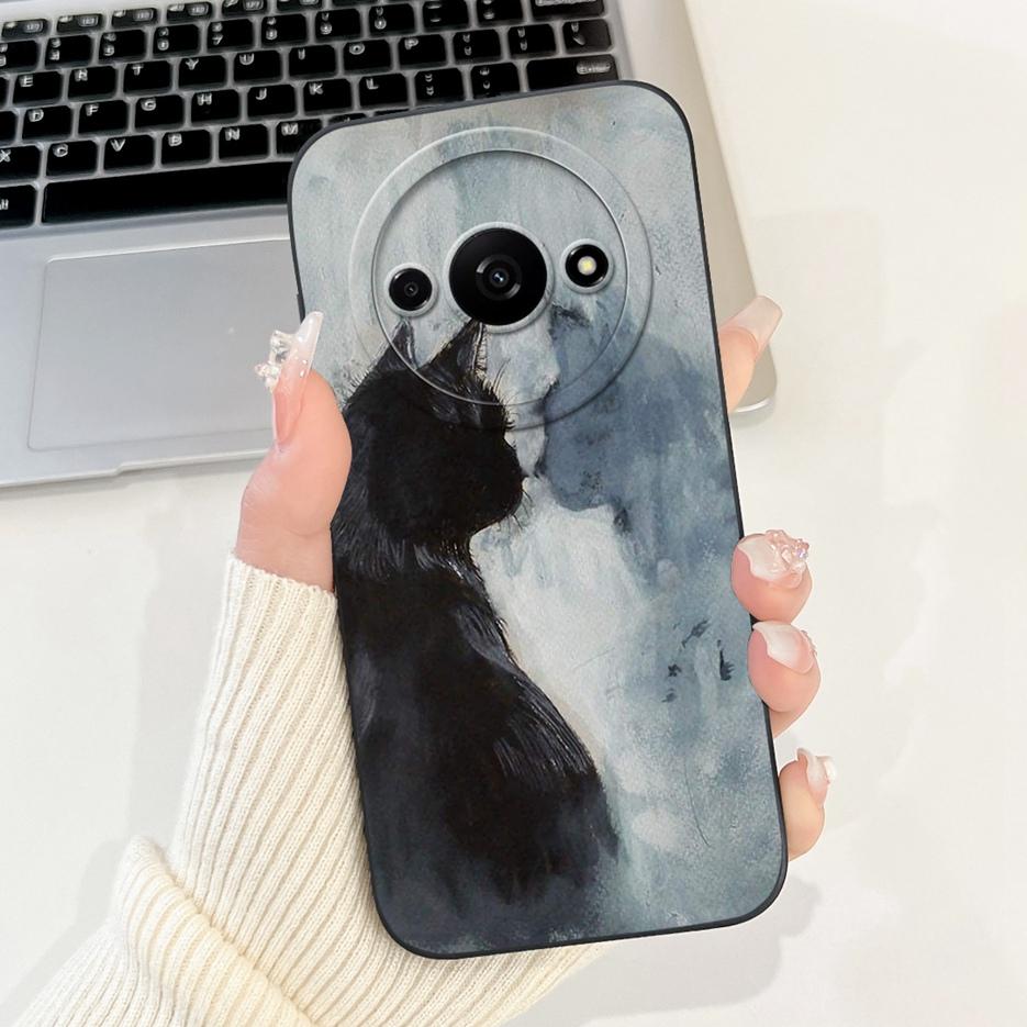 For Xiaomi Redmi A3 A3x Case RedmiA3 Pro Unique Candy Painted Cover Matte Soft TPU Phone Case For Redmi A3 Pro RedmiA3 A3x Shell