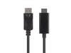 Kabel adapter Lanberg DisplayPort (M) V1.1 - HDMI (M) 1m czarny