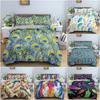 Colorful Feathers Pattern Cozy Bedding Set Single Twin Double Queen King Cal King Size Bed Linen Set