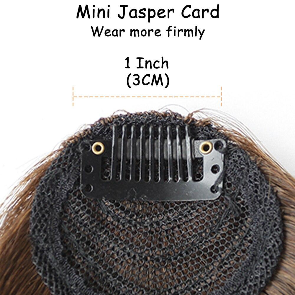 LISI HAIR Synthetische Fake-Pony-Haarverlängerung zum Anklipsen im Haar, natürliches Schwarz, Hellbraun, Dunkelbraun, Hochtemperaturfaser