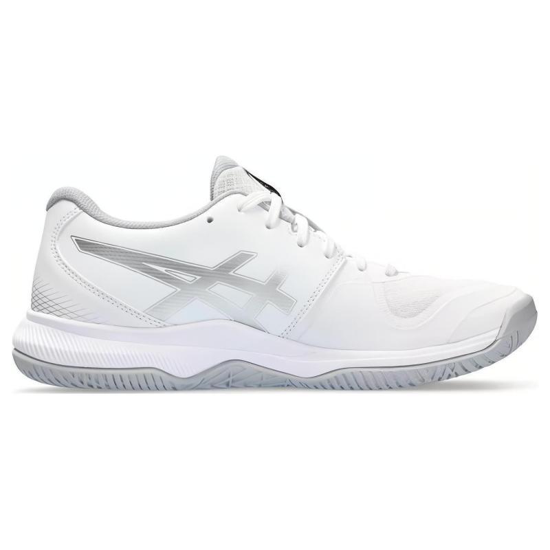 

ASICS Gel Tactic 12 White Pure Silver Women s Sneakers 1072A092-100 41.5