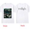 Twilight Saga Fans Tshirt Uampire Camisa Polyester Material Comic Vampires Wolves Rounisexce New Style Picture Y2k Clothing