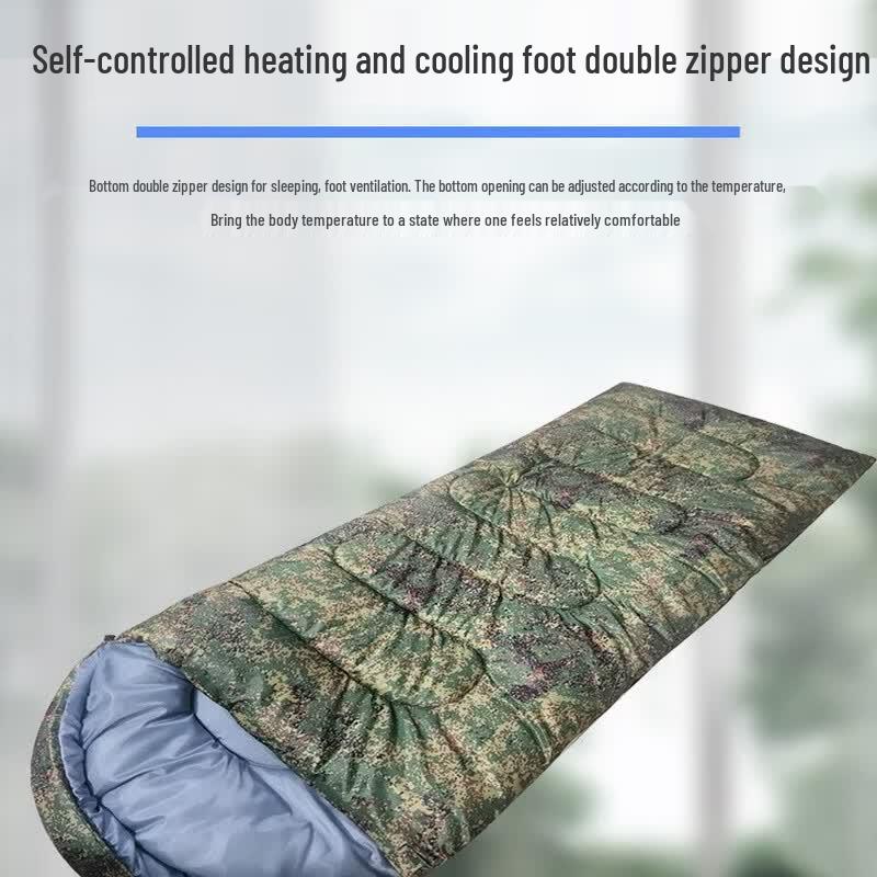 Lishen Camouflage Envelope Camping Sleeping Bag