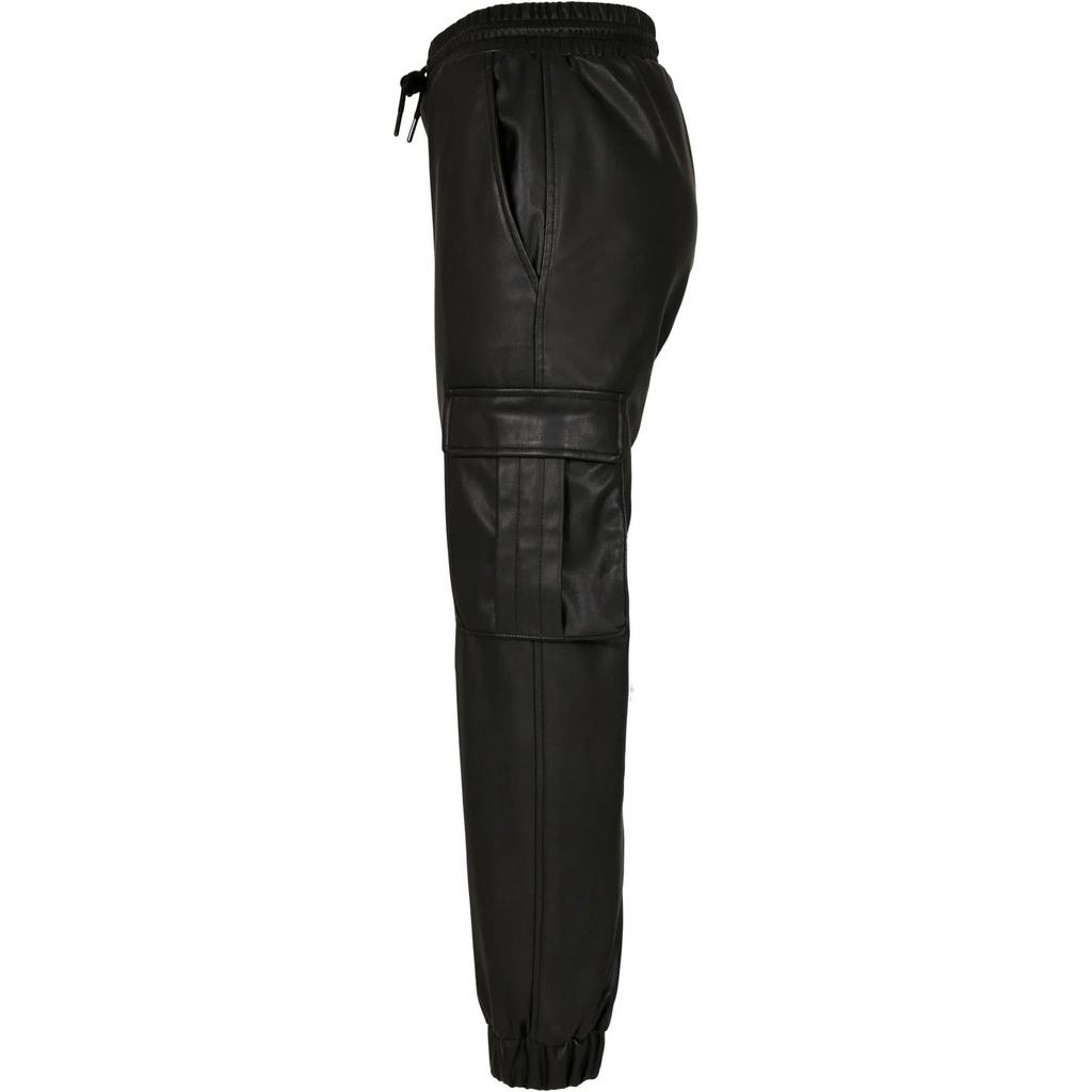 Urban Classics Womens/Ladies Faux Leather Cargo Trousers