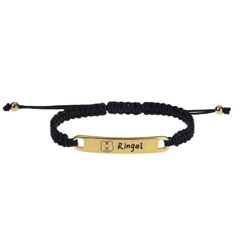 

JYL TS Bracelet Unisex Elastic Style Offers Comfort & Universal Luck Style-1 blast-off бронзового кольору