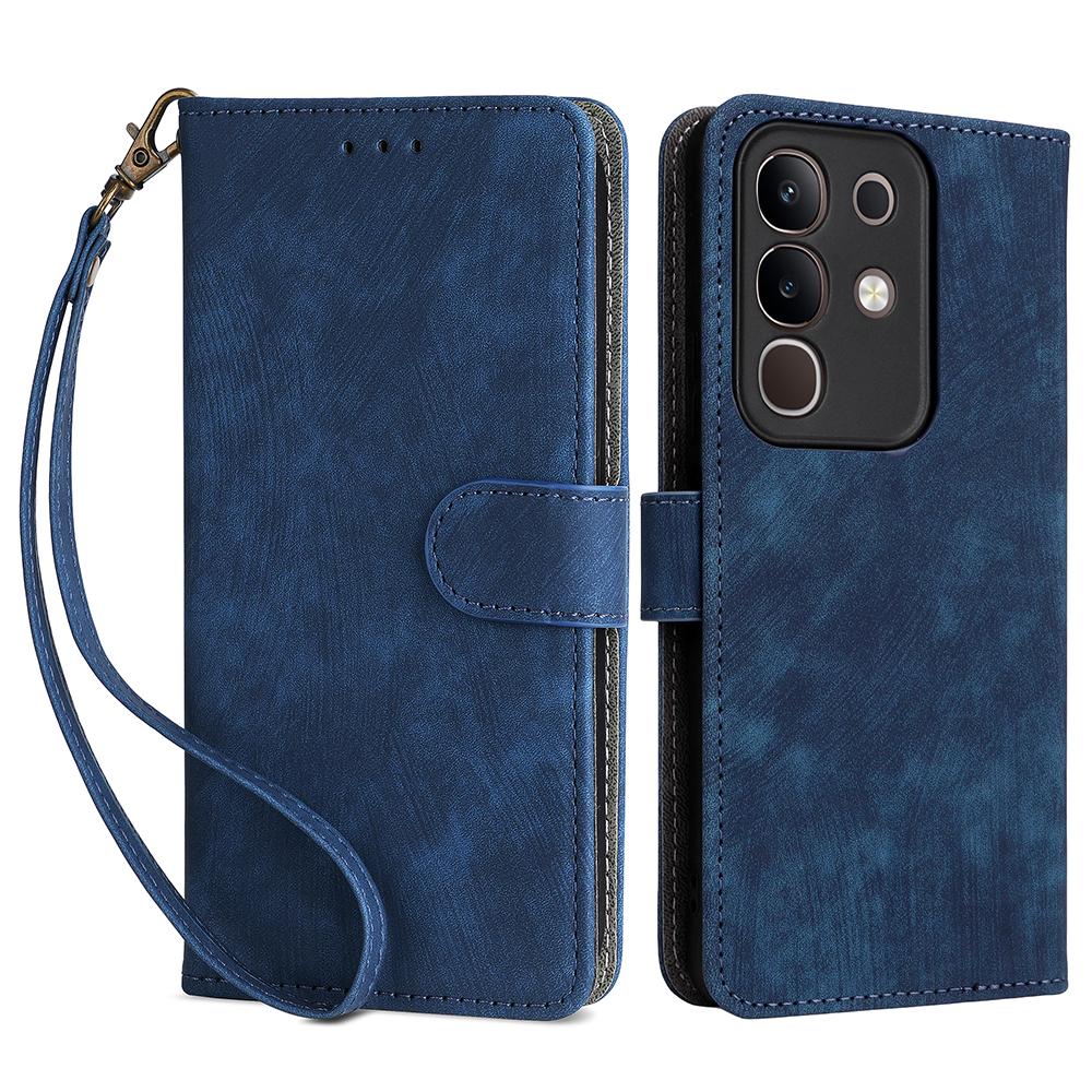 

Для vivo Y29 4G/T4x 5G Чохол Гаманець RFID Блокування Обкладинка з ПУ Шкіри Підставка для Перегляду B