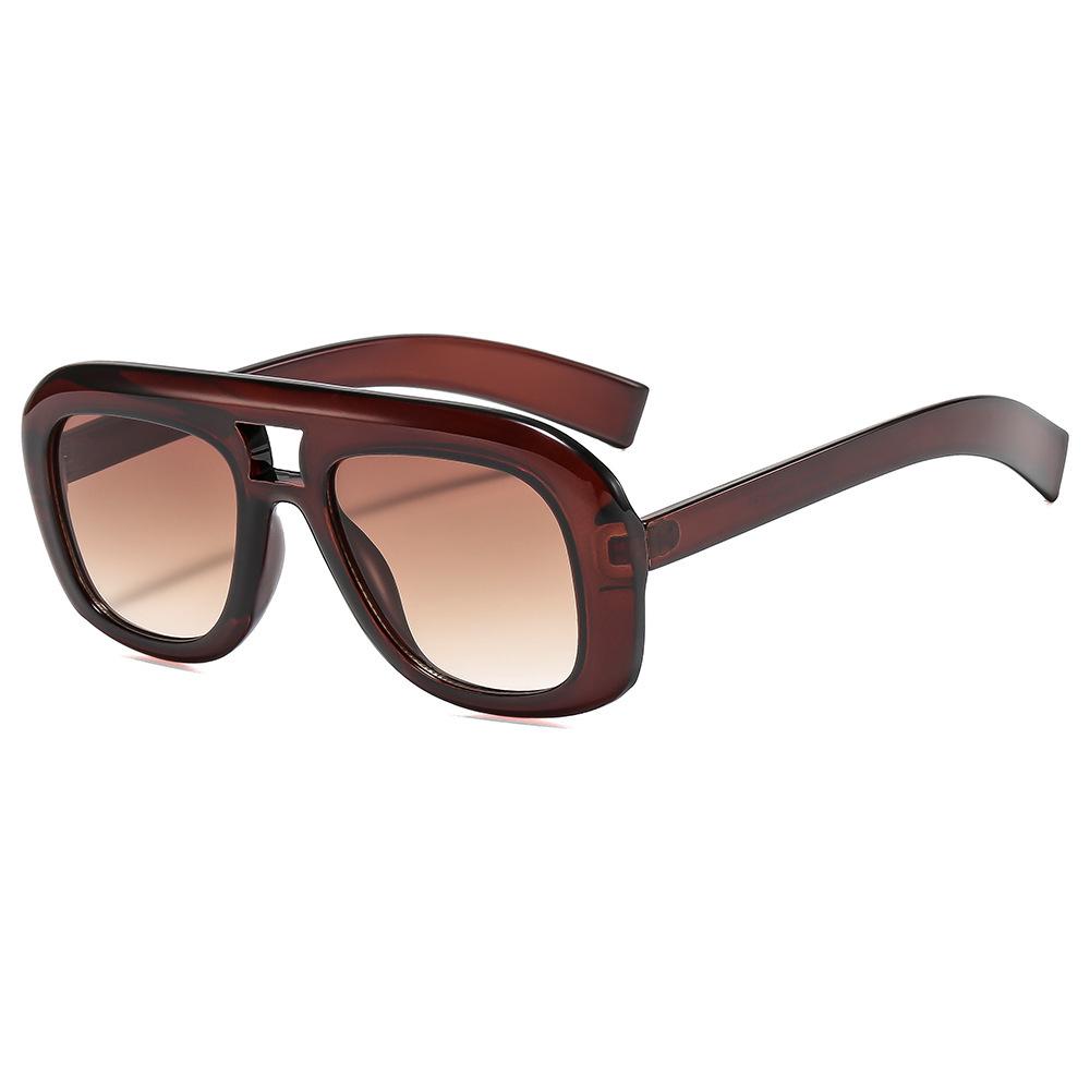 Large Frame Retro Sunglasses 2025: Trendy European & American Fashion for Women
