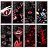 Scary Face Eyes Phone Case For Samsung Galaxy S26 S25 Edge S24 S23 Ultra S22 Plus S21 S20 FE Soft TPU Back Cover Funda Galaxy S2