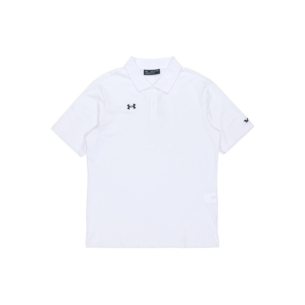 Under Armour Casual Sports Training Short Sleeve Polo Men Tops White 21500536-100